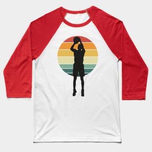 Basketball Vintage Baseball T-Shirt